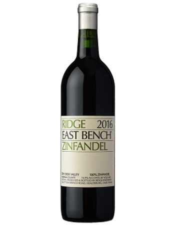 2019 Ridge East Bench Zinfandel